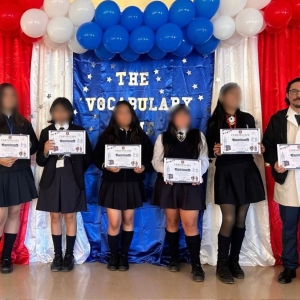 Nuestras estudiantes ganan 3° lugar en la competencia “Vocabulary Game”